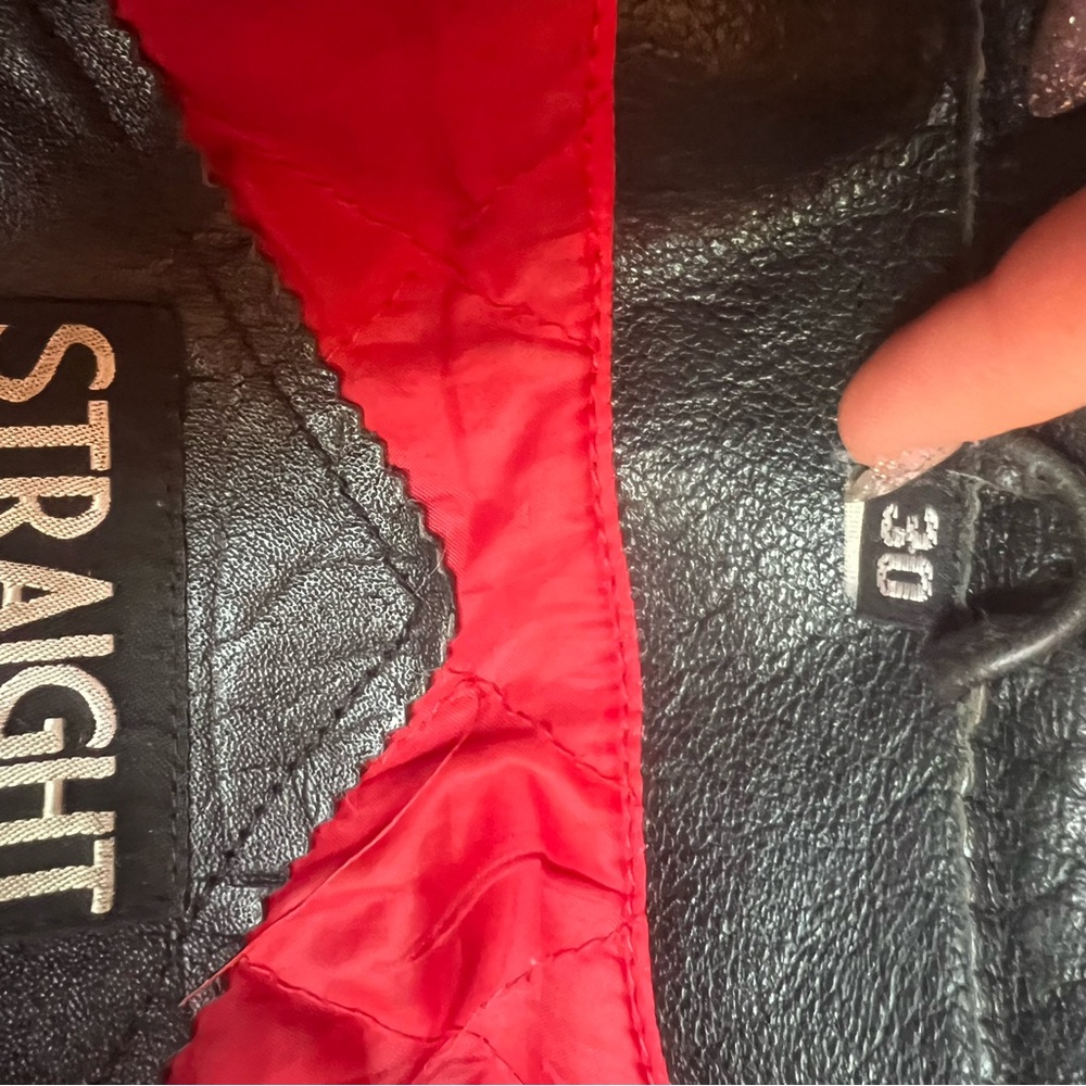 Straight to Hell - The offender - REAL Buffalo Leather Jacket RARE Discontinued - Picture 10 of 16